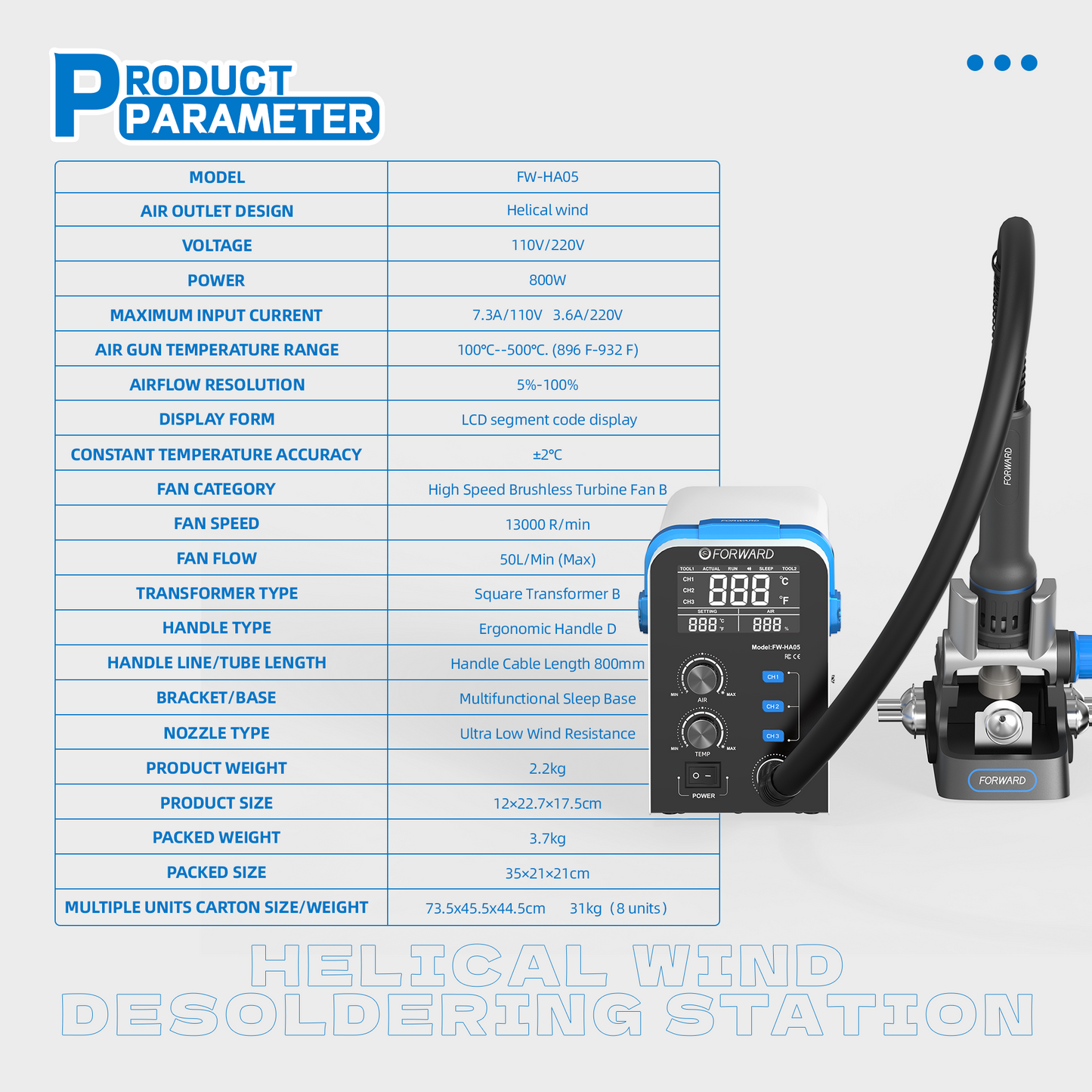 Forward HA05 heat gun